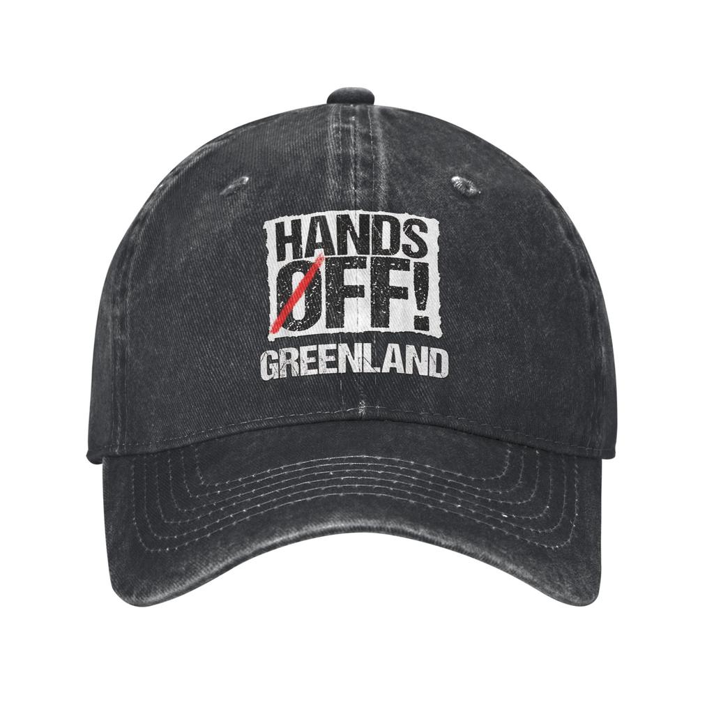 Hands Off Greenland Is Not For Sale MGGA Print Cap For Unisex Cotton Trucker Hat Daily Wear Baseball Cap Adjustable