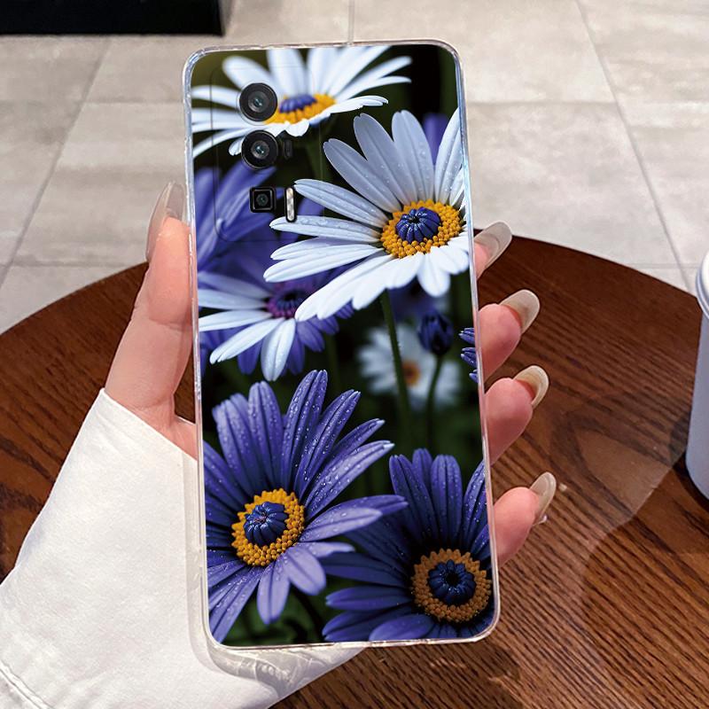 Casing For Xiaomi POCO F5 Pro 5G Phone Cover Aesthetic Luxury Cute Cool Boys Girls Soft TPU Transparent Silicone Cellphone Case
