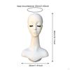 Female Mannequin Head Display Stand Manikin Holder for Glasses Jewelry Scarves