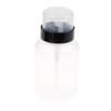 1Pc 60/200Ml Empty Press Nail Bottle Pump Dispenser Plastic Polish Portable Liquid Makeup Remover Cleaner Manicure Tool