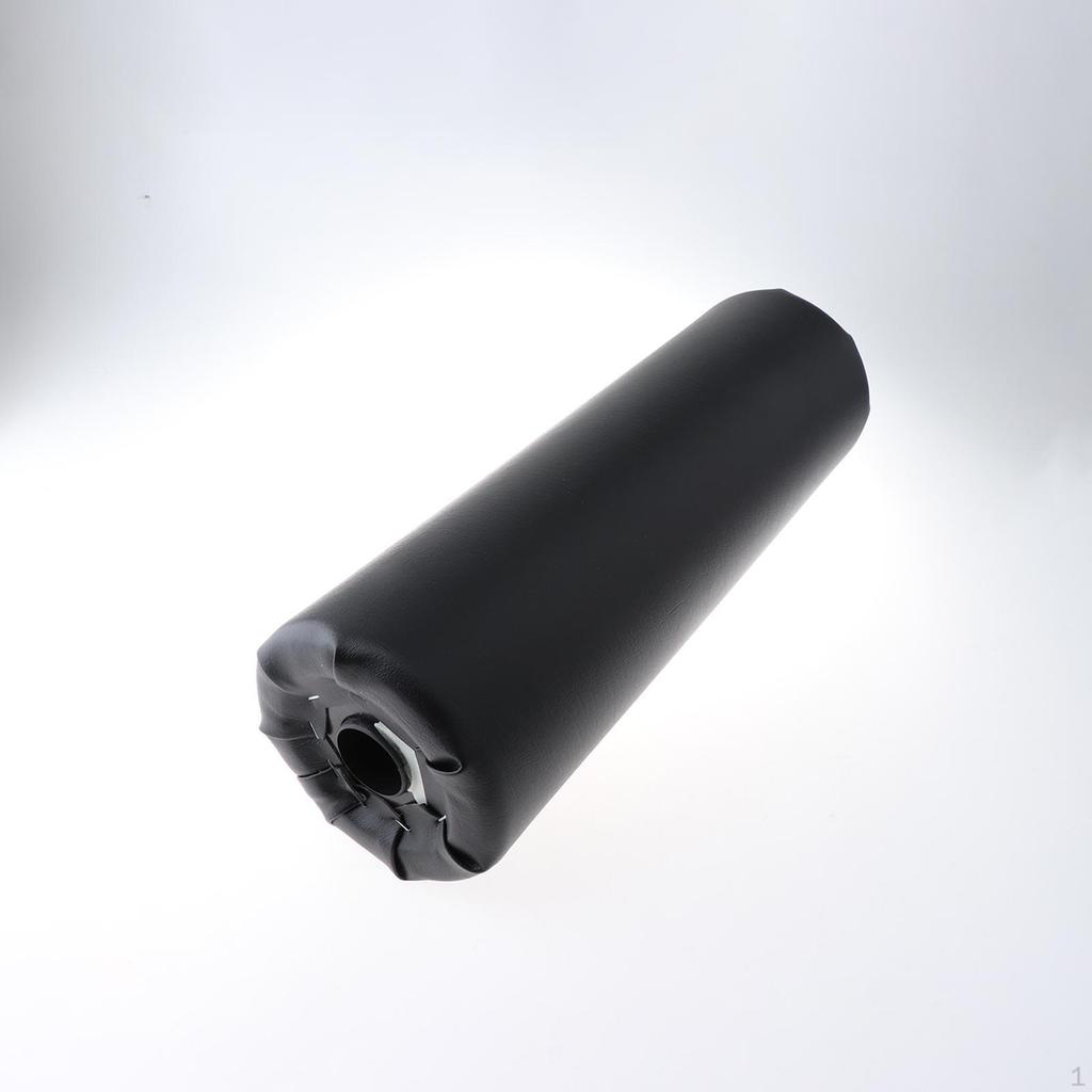 1 Piece Foam Foot Pad Roller Support Round Soft Sponge Sleeve for Weight Bench Home