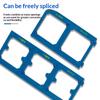 Splicable Socket Box Hole Drilling Jig With Built In Level And Router Bit For Home Renovation Woodworking