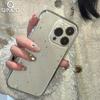 Прозрачный чехол со блестящими звездами и пайетками для iPhone 15 14 13 12 11 Pro Max XR X XS Max 7 8 Plus, мягкий ТПУ чехол с блестками