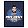 Ted Lasso Bobble Head Roy Kent Framed Poster