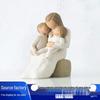 Cross-border Mom and Child Sculpture for Home or Office Decor – Holiday Gift