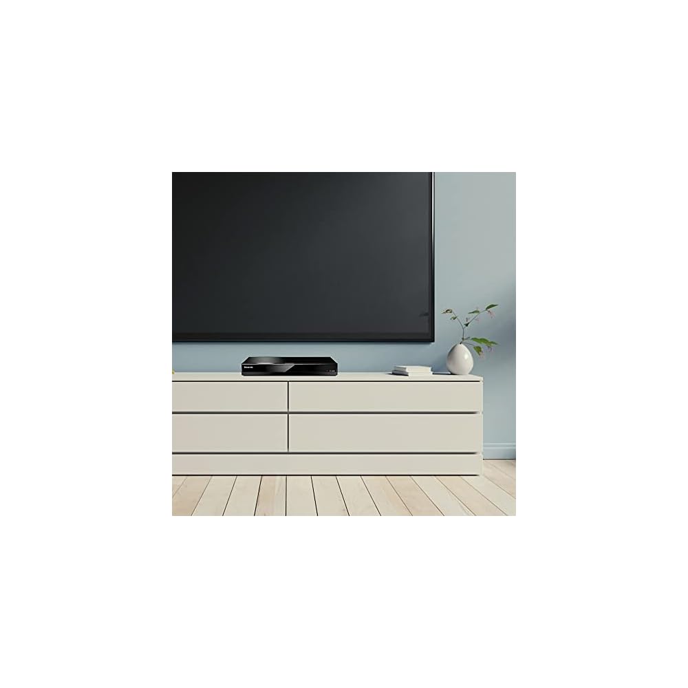 Panasonic DPUB420K Ultra HD Blu-ray Player with Streaming, High-Resolution Audio, and Voice Assist (Black)