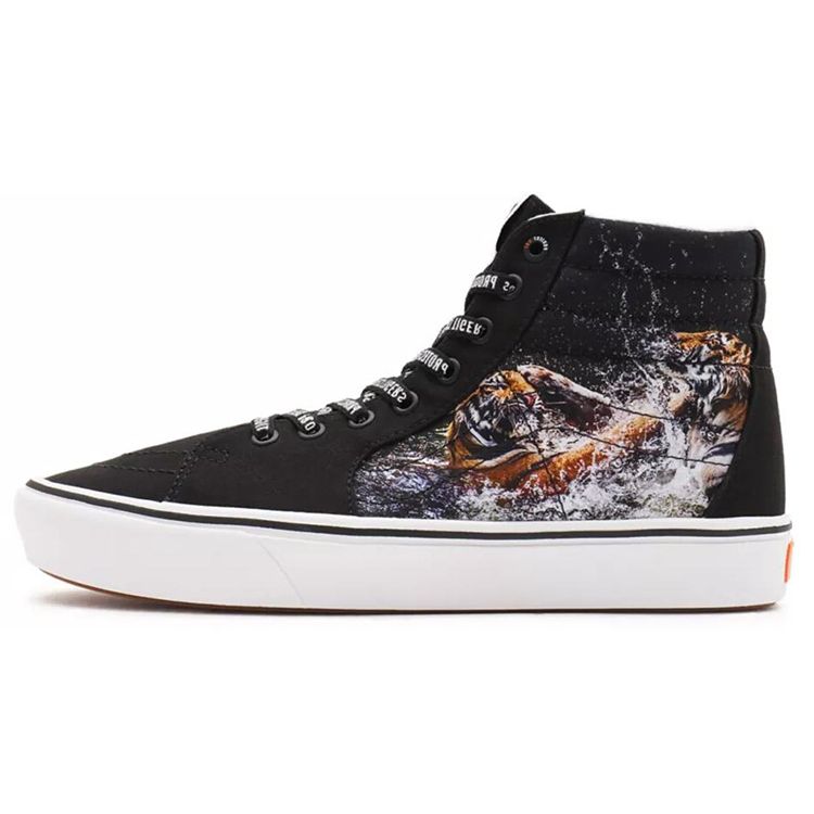 Discovery Channel x Vans ComfyCush Sk8-Hi Project Cat Унисекс Кроссовки Черные VN0A3WMB9EF