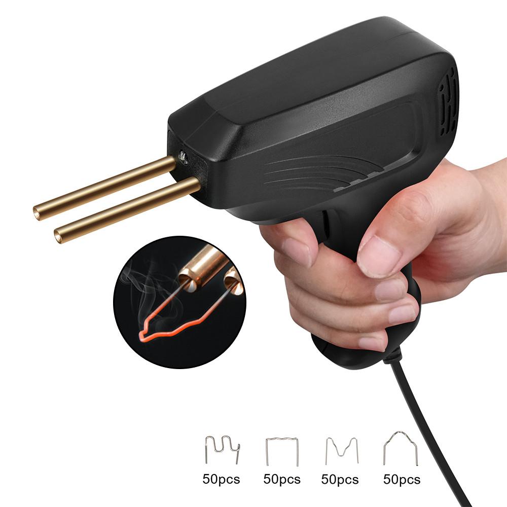 Набор инструментов для ремонта бампера автомобиля 50 Вт, вилка ЕС, пистолет для сварки пластика, гаражный горячий степлер, сварочный аппарат