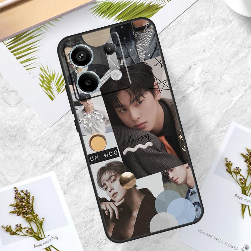 Ча Ын У корейский актер певец Чехол Для Xiaomi Redmi Note 13 Pro 12 11 10 9 9S 10S 11S 12S Чехол Для Redmi 12C 9C 10C 13C