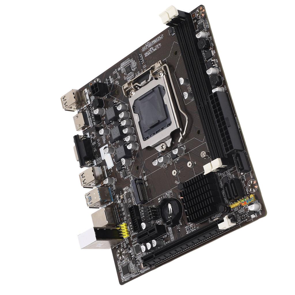 Материнская плата DDR3 Поддержка процессоров I3 I5 I7 1155 контактов 2 DDR3 1000M Сетевой интерфейс Стабильное питание Игровая материнская плата
