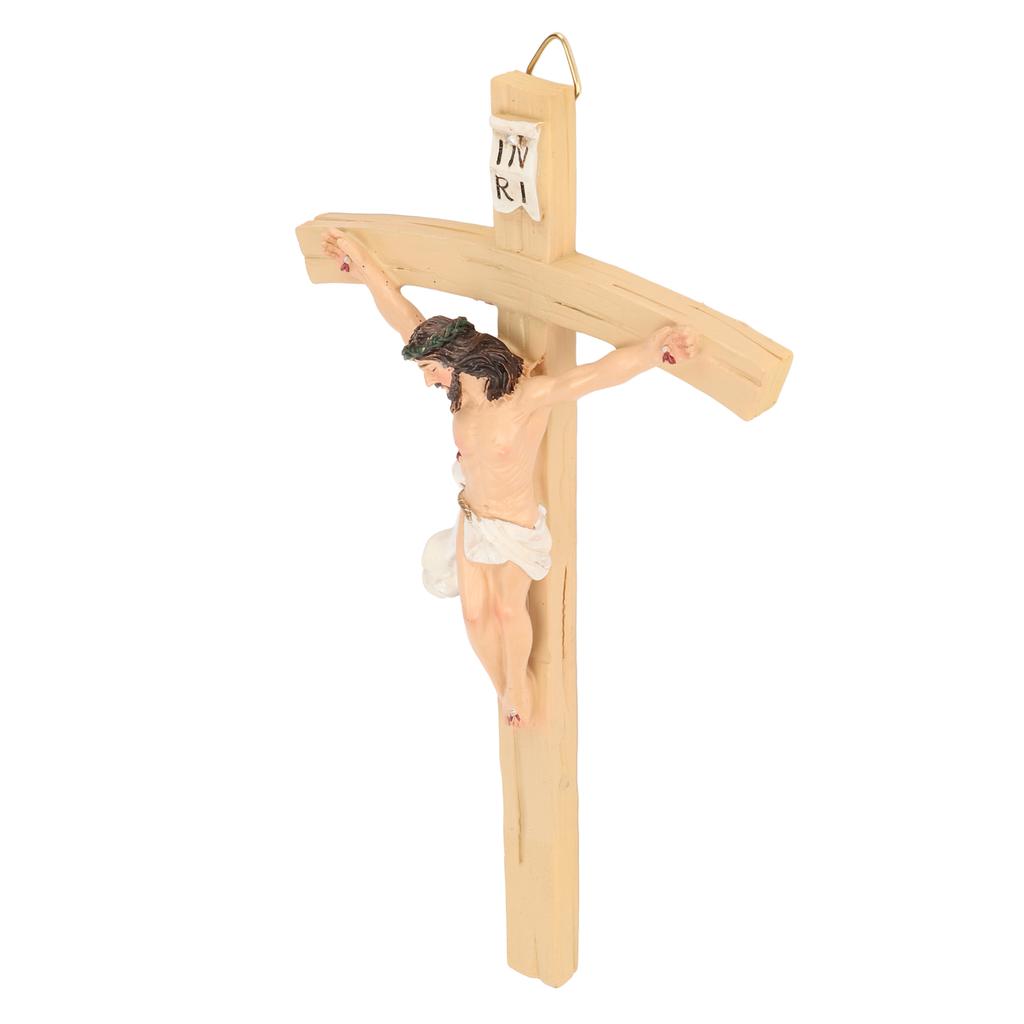 Jesus Christ Crucifix Handcrafted Exquisite Details Crucifix Wall Cross for Home Decoration Gift Collection