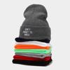 Autumn and winter new personalized letter embroidery knitted hat outdoor warm wool hat niche casual cold hat tide