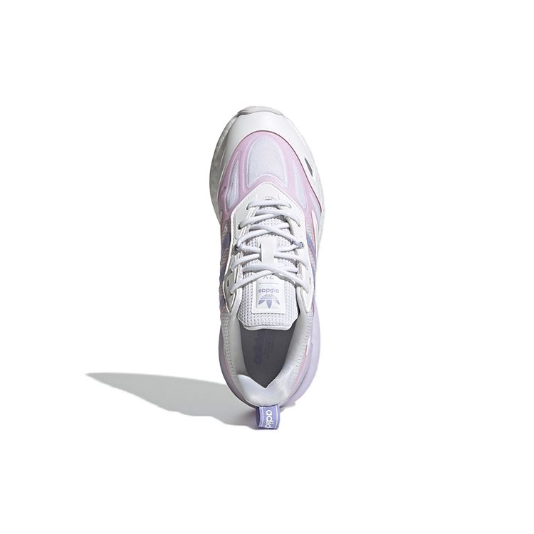 Adidas ZX 2K Boost 2.0 White Violet Tone Women Sneakers Purple Cloud-White Clear-Pink GZ7824