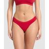 Бесшовные стринги с опущенным передом, карминно-красные B6a6y Rbqw