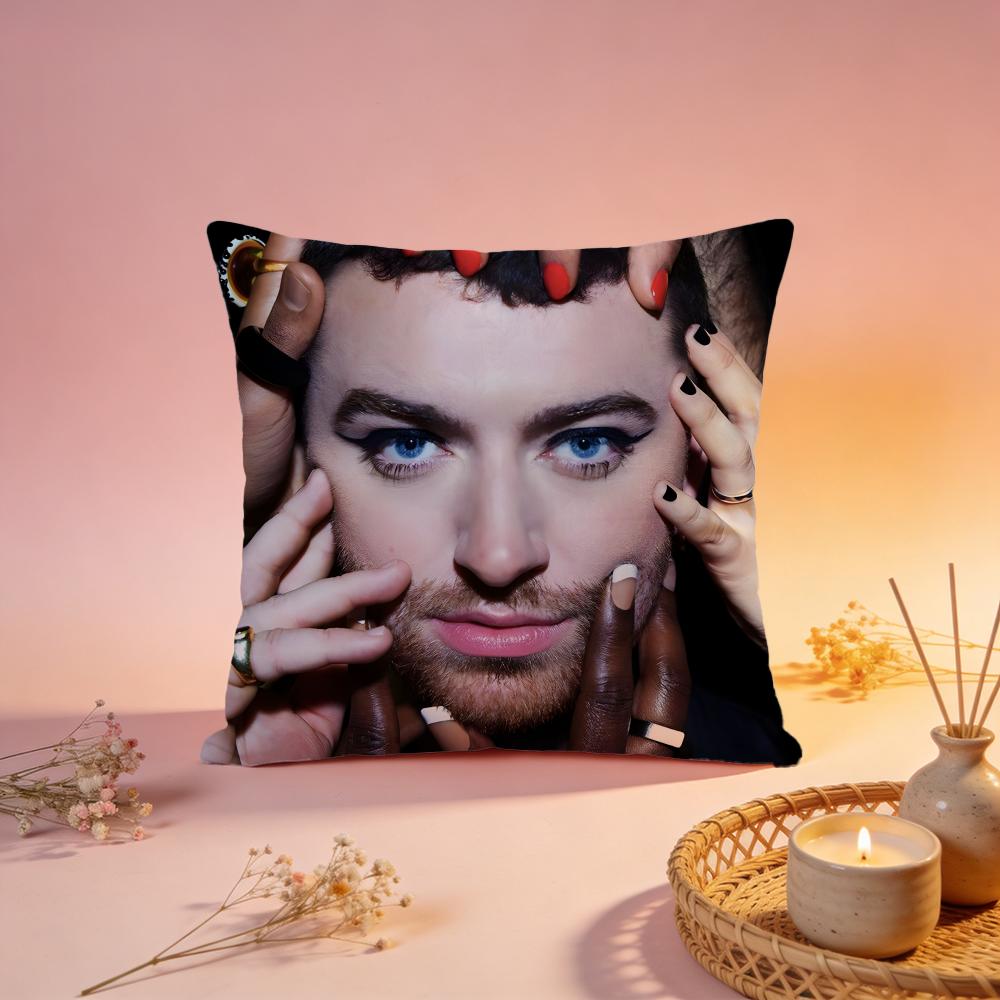Trendy Ssam Smithes Cushion Cover Comfortable Durable Pillow Cover MultiScene for Home Office Car Sofa
