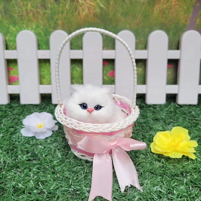 Мягкая лающая игрушка «Кот, кролик и щенок» — развивающая кукла-животное для детей