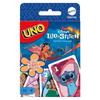 Mattel Games UNO Lilo Stitch Party Supplies Card 112 for Ages 7 and JCC10 & Game, Cards, 2-10 Players, Up, Blue,