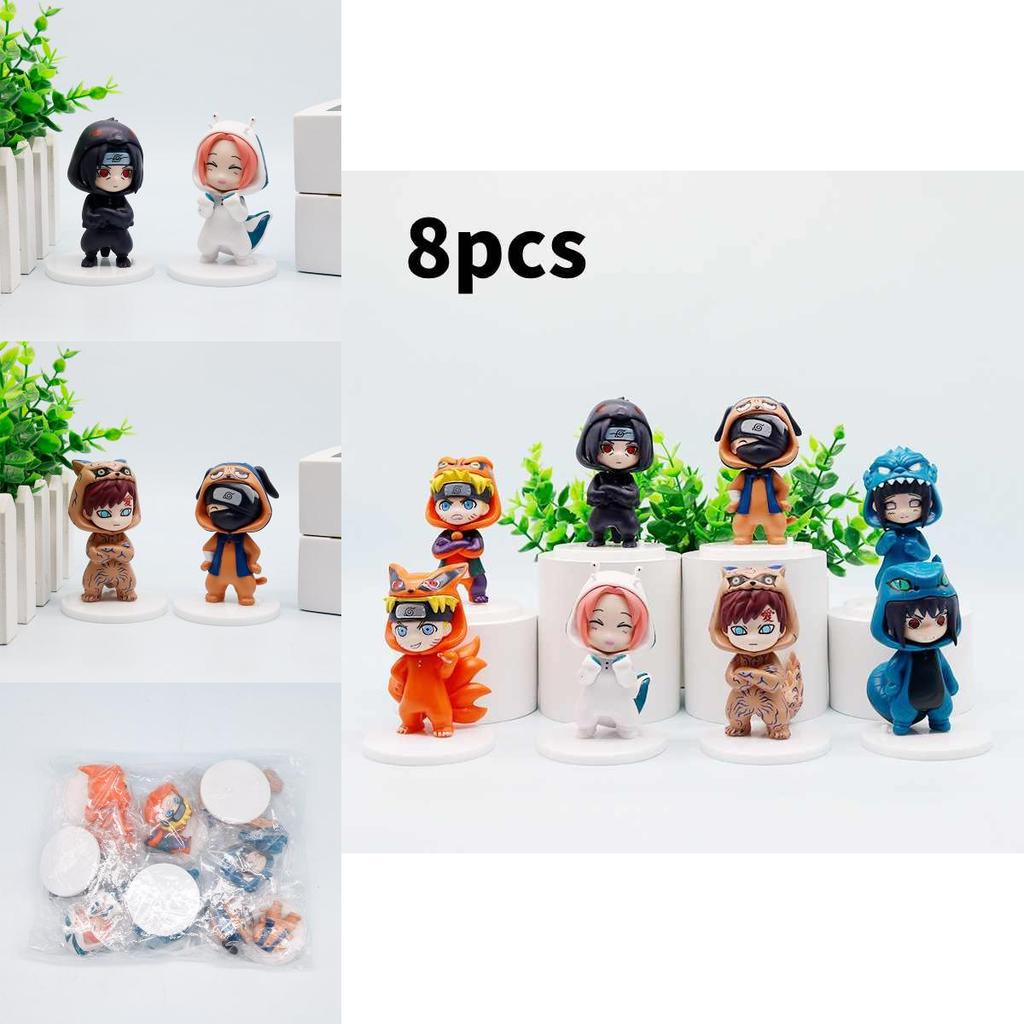 Наруто Итачи Учиха Набор ПВХ Фигурок с Детализированным Дизайном для Косплея и Коллекции