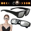 1/2/3/5Pcs Solar Eclipse Glasses ISO Certified Safe Shades Direct Sun Viewing Glasses Unisex Eyewear Sun Observation Sunglasses