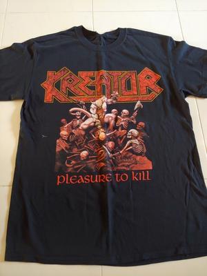 Новая популярная Футболка Kreator Подарок для фаната Черная Унисекс Все размеры A123