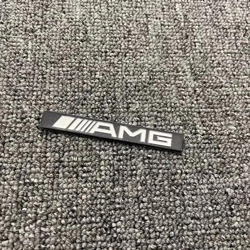 Aluminum Car Badge Sticker Accessories For Mercedes Benz AMG Brabus Maybach Smart W204 GLC CLA GLK W205 W203 W206 W108 W124 W126 BJ1