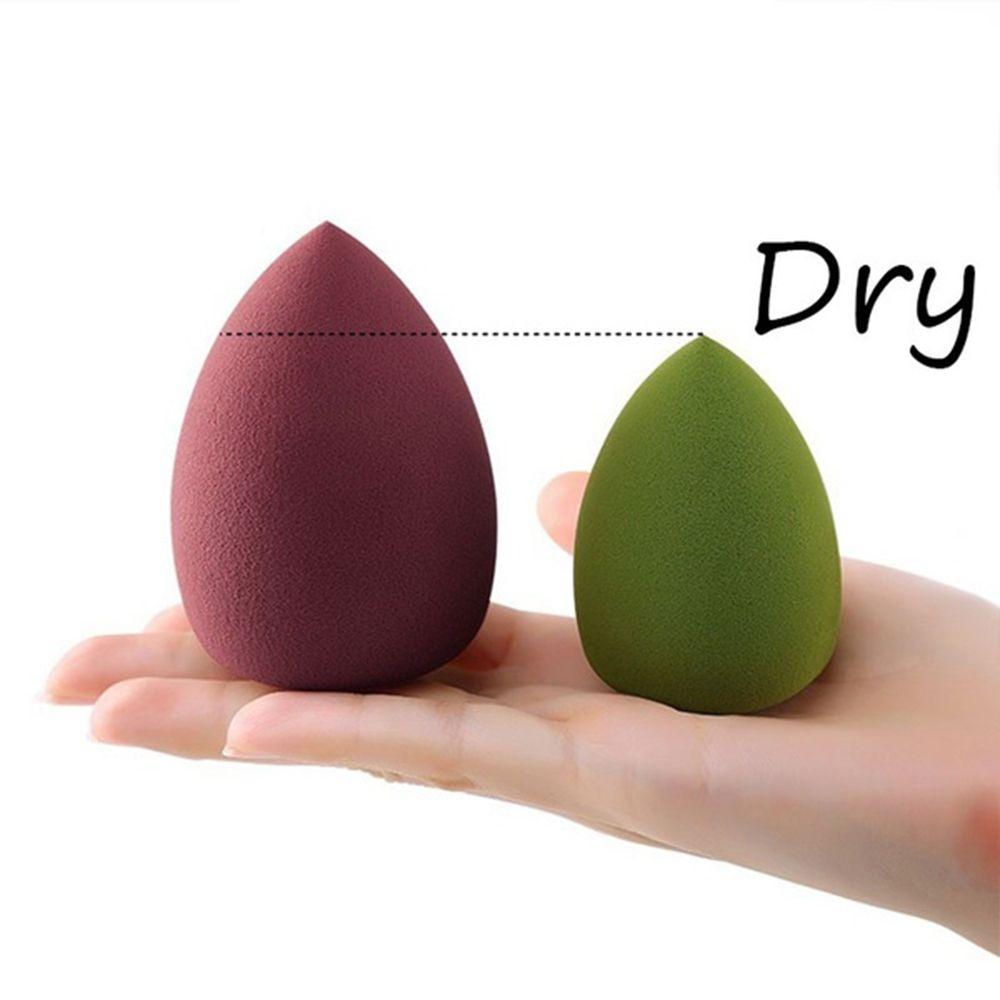 3Pcs Makeup Multi-color Waterdrop Foundation Powder Blending Sponges Blender Puff Sponge Puff