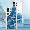 Блестящий Жидкий Чехол-Блестка с Песком для Samsung Galaxy S25 Edge S24 S23 S22 Ultra S21 Plus S20 FE 5G Противоударный Прозрачный Чехол