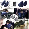Exgox Neck Airplane H Shape Air Neck Легко переносить Подходит для Air Подушка для Air Хорошая удобная сумка для хранения В комплекте Подушка, Подушка, Подушка,