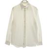 Long Sleeve Button Down Shirt 43/17 White System Men's Used