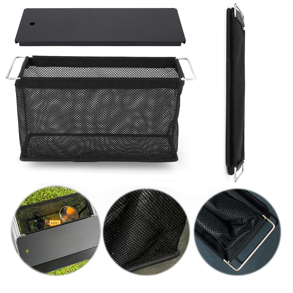 2 шт. Блок IGT Складная корзина Сетчатая корзина для слива Портативная корзина для хранения Сетчатая защита Складная корзина для аксессуара для уличного стола IGT