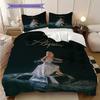 Ayliva's album cover bedding, duvet cover, pillowcase, home decoration, birthday gift (1 * duvet cover+2 * pillowcase, coreless)