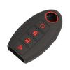 Jingyuqin Key Fob Case Cover For Nissan Qashqai J10 J11 X-Trail T31 T32 Kicks Tiida Pathfinder Murano Note Juke Micra Almera