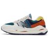 57/40 White Multi Color Sneakers M5740MB1