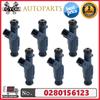 6 шт. Форсунки топливные 0280156123 3R23-AA Для Ford Fairlane 2003-2005 Falcon 2002-2005 LTD 2002-2005 Territory 2004-2009 4.0L