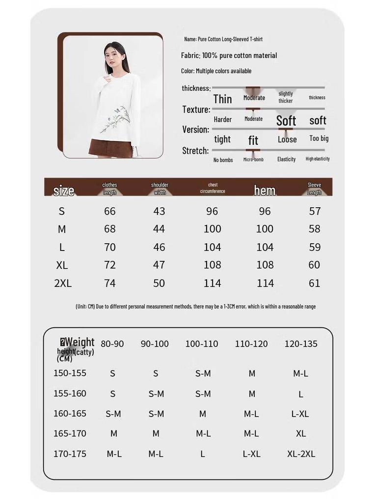 Warrior Женская черная футболка с длинным рукавом из чистого хлопка