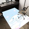 1 шт. Коврик Cinnamoroll Офисный коврик Наружный коврик Домашний декор Ковер для зоны Коврик под офисное кресло Подарок на фестиваль