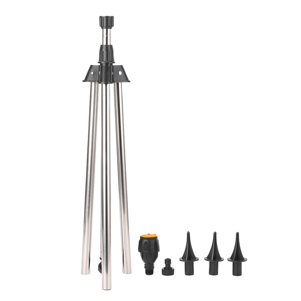 Вращающийся штативный дождеватель 360 градусов Покрытие большой площади Регулируемая высота Штативный дождеватель для