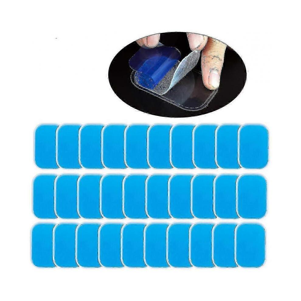 60 Pack EMS Gel Pads for Abdominal Trainer - Replacement Gel Sheets for Electrical Muscle Stimulation (EMS) Abs Trainer