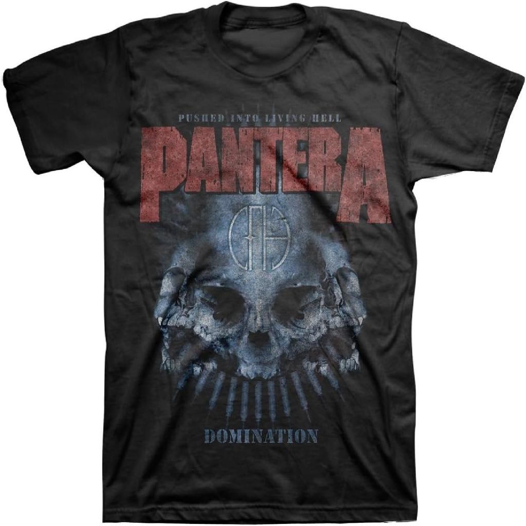 Мужская футболка Pantera Domination с потертостями _ Официальная лицензированная продукция