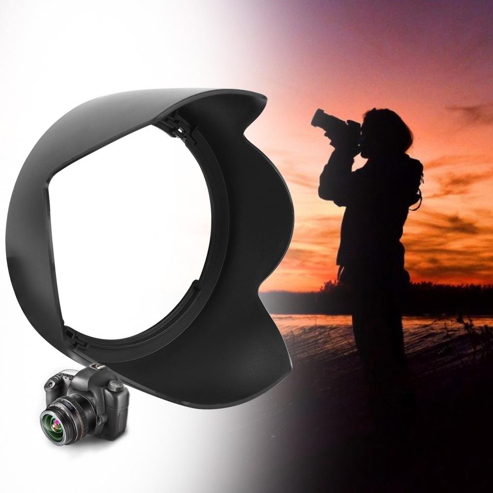 EW 83J ABS Бленда для объектива, замена для Canon EF S 17 55mm f 2.8 IS USM