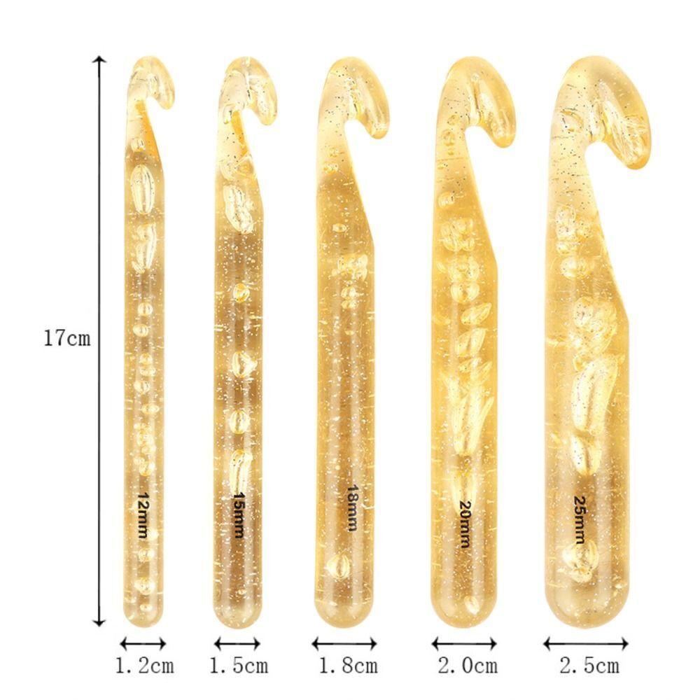 Large Sizes Crochet Needles Long Crocheting Needles Knitting Needles Carpet