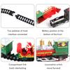 Christmas Electric Train Set for Children Electric Railway Train Set Battery Powered Santa Train Party Home Xmas Tree
