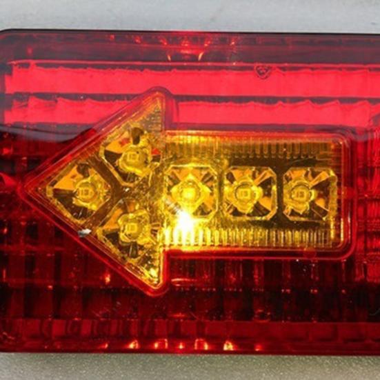 Светодиодный задний фонарь для грузовика, трехколесный моторизованный сельскохозяйственный светильник 12 В 24 В