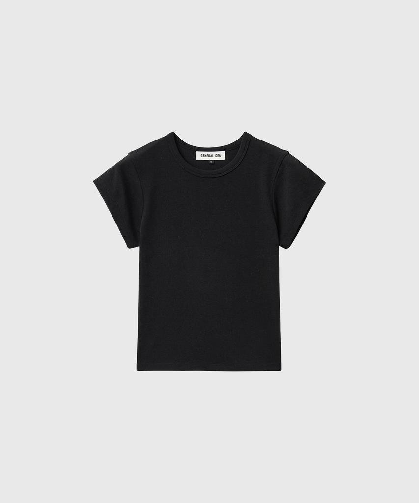 GENERALIDEA Daily Short Sleeve T-Shirt [Black] / Gf1Lts511