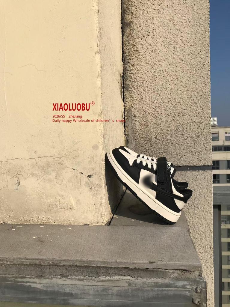 Модные нескользящие спортивные кроссовки для детей - Весна/Осень 2026, Удобный стиль AJ Board для мальчиков и девочек.