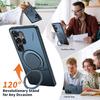 Кросс-бордовый оптовый совместимый чехол для телефона Samsung S26, магнитная 360-градусная вращающаяся подставка, 2-в-1, ударопрочный защитный чехол для телефона