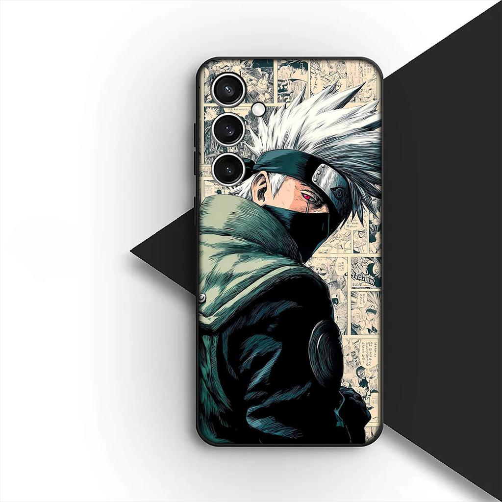 Kakashi Hatake Poster Narutos Cover for Samsung Galaxy S22 S21 S20 FE Ultra Plus A07 A15 A16 A17 A25 A37 A57 + Coque Phone Case