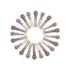 10Pcs Dollhouse Diy Accessories Retro Zinc Alloy Music Microphone Pendant