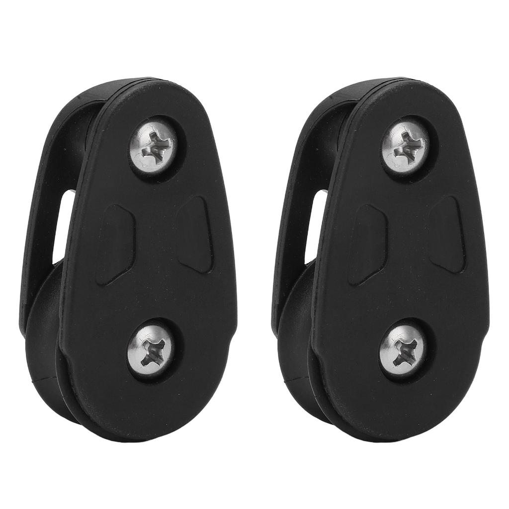 2 шт. Каяк Шкив Сверхпрочный Нейлон Прочный Устойчивый к УФ-излучению Морской Шкив Блок Шкив для Корабля Яхты Каноэ