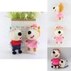 Wolfoo Family Plush 25cm Lucy Soft Stuffed Cartoon Character For Kids